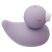 Вакуумний вібратор-качечка CuteVibe Ducky Grey - Фото №3