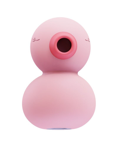 Вакуумний вібратор-качечка CuteVibe Ducky Pink - Фото №2