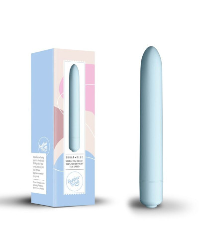 Мінівібратор SugarBoo Sugar Blue, 10 рівнів інтенсивності - Фото №4