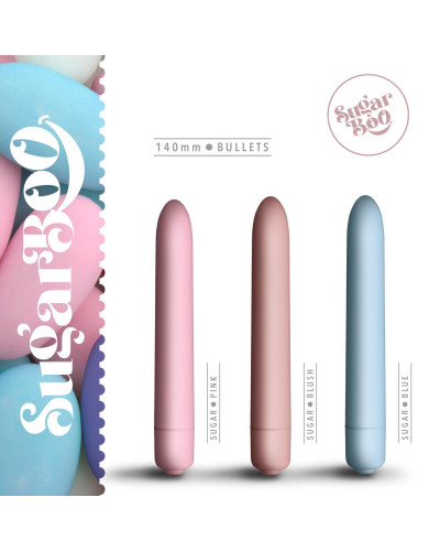 Мінівібратор SugarBoo Sugar Blue, 10 рівнів інтенсивності - Фото №6