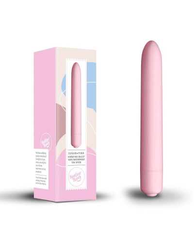 Мінівібратор SugarBoo Sugar Pink, 10 рівнів інтенсивності - Фото №4