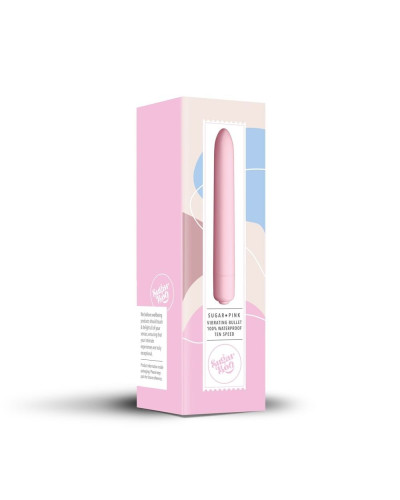 Мінівібратор SugarBoo Sugar Pink, 10 рівнів інтенсивності - Фото №5
