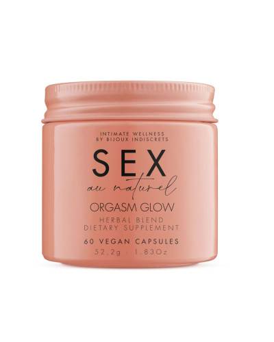 Натуральная пищевая добавка для повышения либидо Bijoux Indiscrets Sex au Naturel — Orgasm Glow - Фото №1