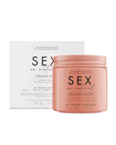 Натуральная пищевая добавка для повышения либидо Bijoux Indiscrets Sex au Naturel — Orgasm Glow - Фото №2