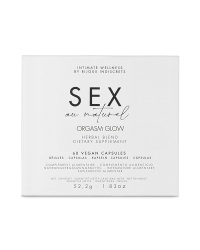 Натуральная пищевая добавка для повышения либидо Bijoux Indiscrets Sex au Naturel — Orgasm Glow - Фото №3