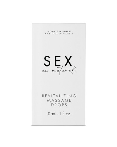 Восстанавливающие капли для массажа Bijoux Indiscrets Sex au Naturel — Revitalizing Massage Drops - Фото №3