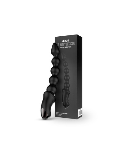 Анальний вібратор-намисто Nexus BENDZ Bendable Vibrator Probe Edition, ефект пам’яті форми - Фото №4