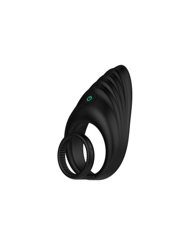 Ерекційне віброкільце Nexus Enhance Vibrating Cock and Ball Ring, подвійне - Фото №2