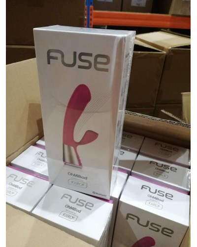 Інтерактивний вібратор-кролик Ohmibod Fuse for Kiiroo Pink (м'ята упаковка) - Фото №2