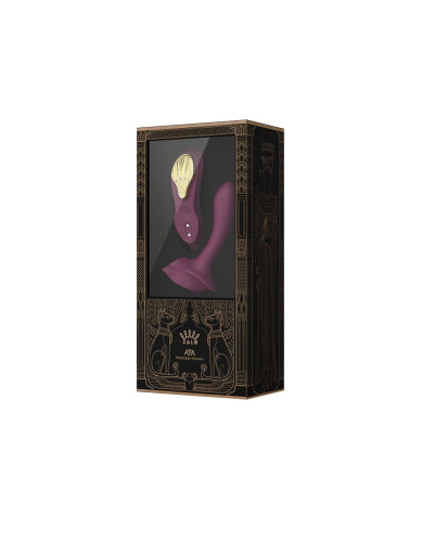 Смарт-вібратор у трусики Zalo - AYA Velvet Purple, насадка та пульт ДК - Фото №9