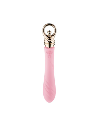 Вибратор для точки G с подогревом Zalo Sweet Magic - Courage Fairy Pink - Фото №1
