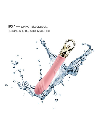 Вибратор для точки G с подогревом Zalo Sweet Magic - Courage Fairy Pink - Фото №5