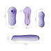 Набор 3в1 Zalo – UNICORN Set Violet, виброяйцо, пульсатор, вакуумный стимулятор - Фото №2