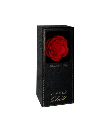 Розкішний кляп у вигляді троянди Zalo - Rose Ball Gag, подвійне використання - Фото №7