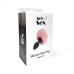 Силіконова анальна пробка М Art of Sex - Silicone Bunny Tails Butt plug Pink, діаметр 3,5 см - Фото №4