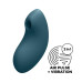 Вакуумний вібратор Satisfyer Vulva Lover 2 Blue - Фото №1