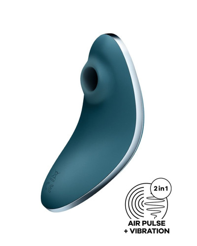Вакуумный вибратор Satisfyer Vulva Lover 1 Blue - Фото №1