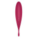 Смарт-вибратор для клитора с вакуумной стимуляцией Satisfyer Twirling Pro+ dark red - Фото №5