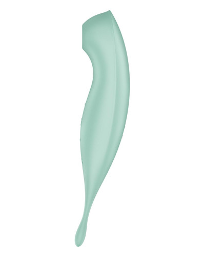 Смарт-вибратор для клитора с вакуумной стимуляцией Satisfyer Twirling Pro+ Mint - Фото №4