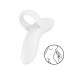 Вибратор на палец Satisfyer Bold Lover White, гибкий - Фото №1