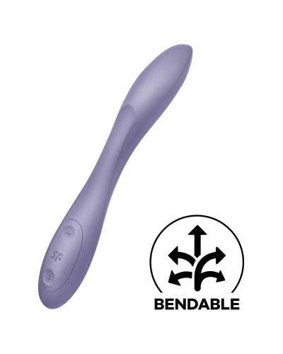 Універсальний вібратор Satisfyer G-Spot Flex 2, гнучкий стовбур із фіксацією положення - Фото №1