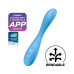 Універсальний смарт-вібратор Satisfyer G-Spot Flex 4+, гнучкий стовбур із фіксацією положення - Фото №1