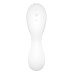 Вакуумний смарт-стимулятор із вібрацією Satisfyer Curvy Trinity 5 (White), керування зі смартфона - Фото №5