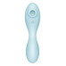 Вакуумный смарт-стимулятор с вибрацией Satisfyer Curvy Trinity 5 (Blue), управление со смартфона - Фото №2