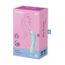 Вакуумный смарт-стимулятор с вибрацией Satisfyer Curvy Trinity 5 (Blue), управление со смартфона - Фото №7