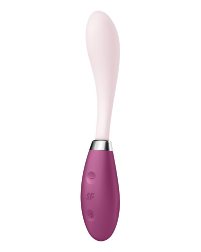 Вібратор Satisfyer G-Spot Flex 3 Red, гнучкий стовбур із фіксацією положення - Фото №1