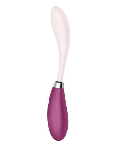 Вібратор Satisfyer G-Spot Flex 3 Red, гнучкий стовбур із фіксацією положення - Фото №2