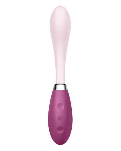 Вібратор Satisfyer G-Spot Flex 3 Red, гнучкий стовбур із фіксацією положення - Фото №3