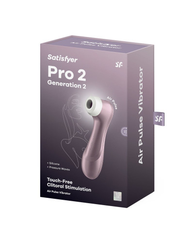 Вакуумний кліторальний стимулятор Satisfyer Pro 2 Generation 2 Violet - Фото №10