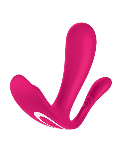 Подвійний смарт-вібратор у трусики Satisfyer Top Secret+ Pink - Фото №1