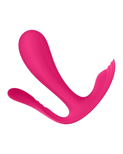 Подвійний смарт-вібратор у трусики Satisfyer Top Secret+ Pink - Фото №2