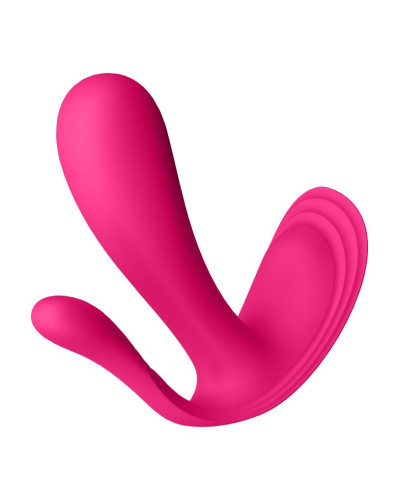 Подвійний смарт-вібратор у трусики Satisfyer Top Secret+ Pink - Фото №3