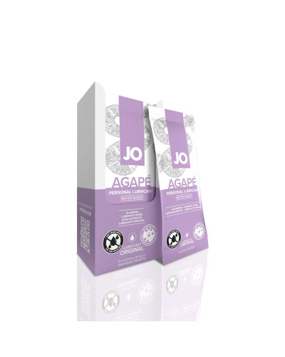 Набор лубрикантов Foil Display Box – JO Agape Lubricant – 12 x 10ml - Фото №1