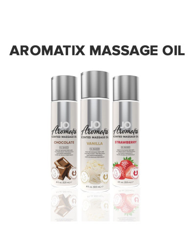 Натуральное массажное масло JO Aromatix Massage Oil Vanilla 120 мл - Фото №5