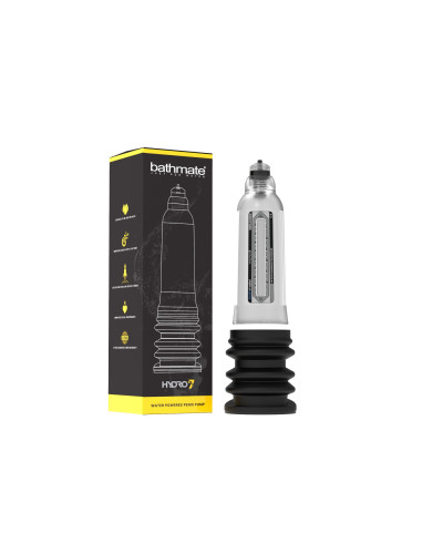 Гідропомпа Bathmate Hydro 7 Clear, для члена довижной от 12,5 до 18см, діаметр до 5см - Фото №3