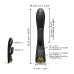 Вібратор-кролик з підігрівом Dorcel FLEXI RABBIT BLACK, гнучкий стовбур - Фото №5