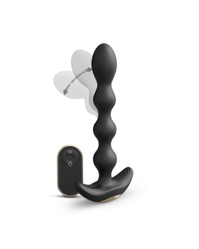 Анальный вибратор-бусы Dorcel FLEXI BALLS, гибкий ствол, пульт ДУ - Фото №1