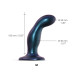 Дилдо Strap-On-Me DILDO PLUG SNAKY METALLIC BLUE, размер M, диаметр 4 см, вводимая длина 15,3 см - Фото №2