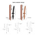 Анальная пробка с дилдо 2в1 Strap-On-Me SWITCH PLUG-IN REALISTIC DILDO Black XXL, диаметр 5,2/3,9 см - Фото №3