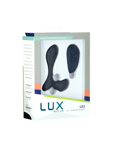 Вібромасажер простати Lux Active LX3 Vibrating Anal Trainer, пульт ДК - Фото №5