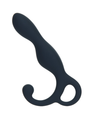 Масажер простати Lux Active LX1 Anal Trainer 5.75″, Dark Blue, віброкуля в комплекті - Фото №1