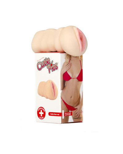 Мастурбатор-вагина Cutie Pies Lifeguard Lizzie Vagina Masturbator, вибропуля в подарок - Фото №5