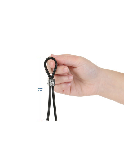 Ерекційне кільце-ласо LUX Active Tether Adjustable Silicone Cock Tie, регульоване - Фото №3