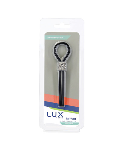 Ерекційне кільце-ласо LUX Active Tether Adjustable Silicone Cock Tie, регульоване - Фото №7
