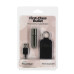 Віброкуля PowerBullet First-Class Bullet 2.5″ з Key Chain Pouch, Gun Metal, 9 режимів вібрації - Фото №6