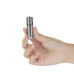Вибропуля PowerBullet First-Class Bullet 2.5″ with Key Chain Pouch, Silver, 9 режимов вибрации - Фото №2